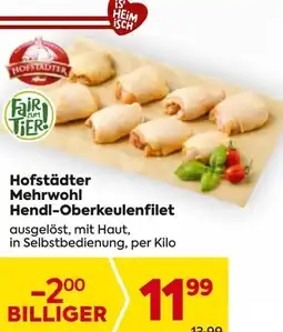 Billa Hofstädter Mehrwohl Hendl-Oberkeulenfilet Angebot
