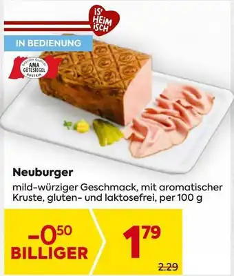 Billa Neuburger Angebot
