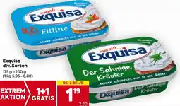 Billa Exquisa div. Sorten Angebot