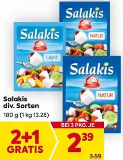 Billa Salakis div. Sorten Angebot