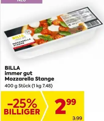 Billa Billa mozzarella Angebot