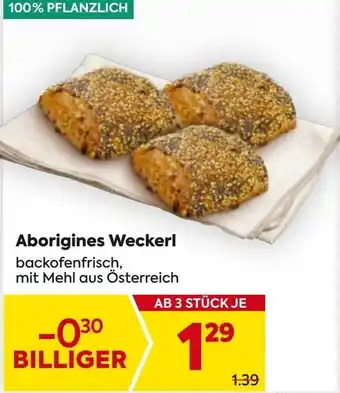 Billa Aborigines Weckerl Angebot
