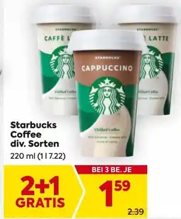 Billa Starbucks Coffee Angebot