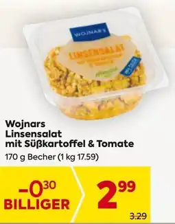 Billa Wojnars Linsensalat mit Süßkartoffel & Tomate Angebot