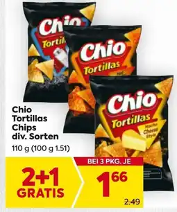 Billa Chio Tortillas Chips Angebot