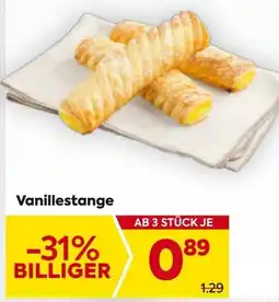 Billa Vanillestange Angebot