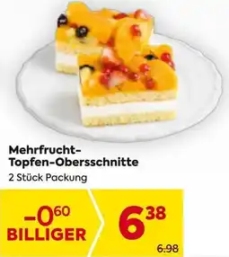 Billa Mehrfrucht- Topfen-Obersschnitte Angebot