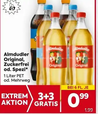 Billa Almdudler original, zuckerfrei od. spezi Angebot