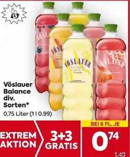 Billa Vöslauer Balance div. div. Sorten* Angebot