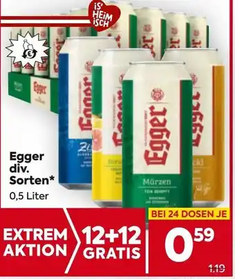 Billa Egger div. Sorten Angebot