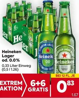 Billa Heineken Lager Angebot