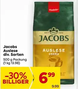 Billa Auslese div. Sorten Angebot