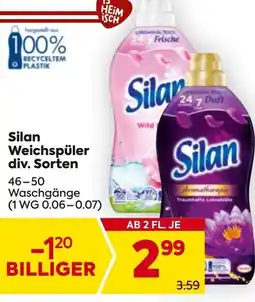 Billa Silan Weichspüler div. Sorten Angebot