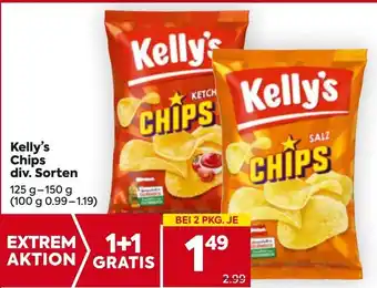Billa Kelly's Chips Angebot