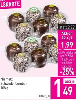 Sutterlüty Niemetz Schwedenbomben Angebot