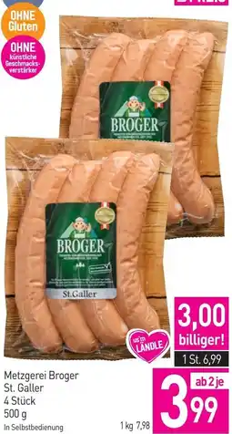 Sutterlüty Metzgerei Broger St. Galler Angebot