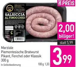 Sutterlüty marziale Piemontesische Bratwurst Angebot