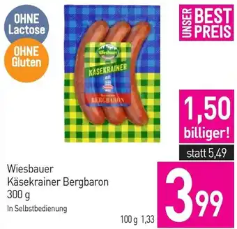 Sutterlüty Käsekrainer Bergbaron Angebot