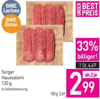 Sutterlüty Sorger Haussalami Angebot