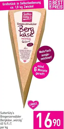 Sutterlüty Sutterlüty's Bregenzerwälder Angebot
