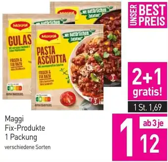 Sutterlüty Maggi Fix-Produkte Angebot