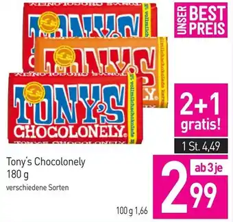 Sutterlüty Tony's Chocolonely Angebot