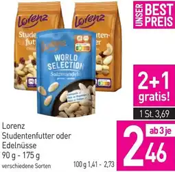 Sutterlüty Studentenfutter oder Edelnüsse Angebot