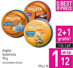 Sutterlüty Argeta Aufstriche Angebot