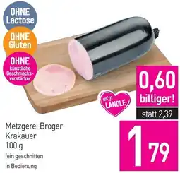 Sutterlüty Metzgerei Broger Krakauer Angebot