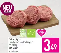 Sutterlüty Sutterlüty's Ländle Bio Rinderburger Angebot