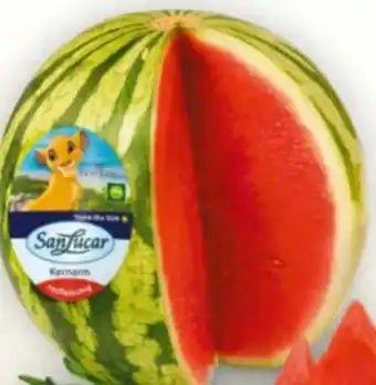 Billa SanLucar Wassermelone Angebot