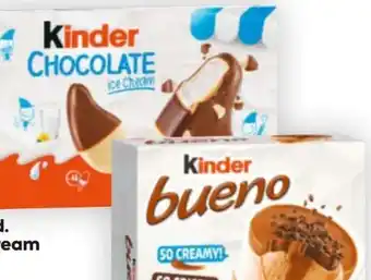 Billa Ferrero Kinder Bueno Eis Angebot