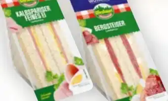 Billa Wojnar's Sandwich Angebot