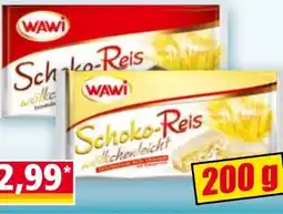 Norma Wawi Schoko-Reis Angebot