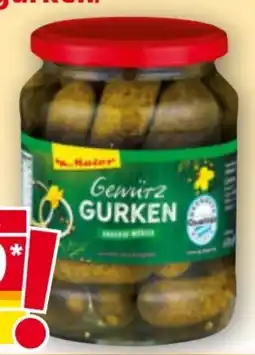 Norma Maier Gewürzgurken Angebot