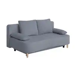 Möbelix Schlafsofa mit Bettkasten Lara Grau Angebot