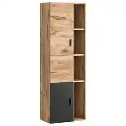 Möbelix Midischrank Grado Eiche Dekor/grau Angebot