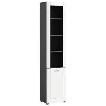 Möbelix Hochschrank Lago Weiß Matt/ Grau Angebot