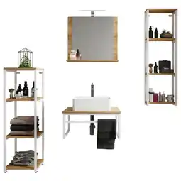 Möbelix Badezimmer 5--Teilig. Waschplatz 'bitila 60' Angebot