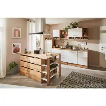 Möbelix Einbauküche Küchenblock Möbelix Hilde Inselküche 280 cm Angebot