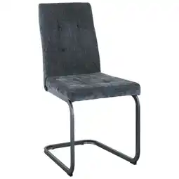 Möbelix Esszimmerstuhl Radal Dunkelgrau Angebot