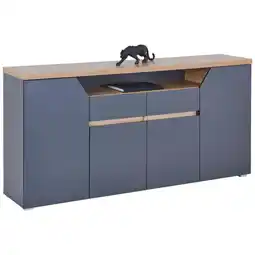 Möbelix Kommode 180,5 Cm Pepe Mx 190, Anthrazit/eiche Dekor Angebot