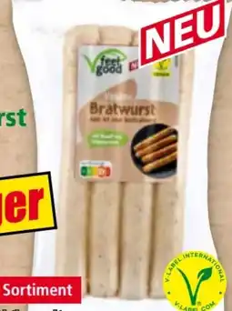 Norma Feel Good Vegane Bratwurst Angebot