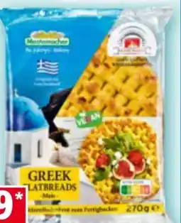 Norma Mestemacher Greek Flatbreads Mais Angebot