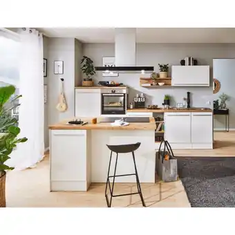 Möbelix Einbauküche Küchenblock Möbelix Gabriel Inselküche 320 cm Angebot