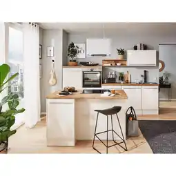 Möbelix Einbauküche Küchenblock Möbelix Gabriel Inselküche 290 cm Angebot