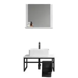 Möbelix Badezimmer 3--Teilig. Waschplatz 'bitila 60' Angebot
