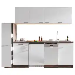 Möbelix Einbauküche Küchenblock Möbelix Oliver Singleküche 225 cm Angebot