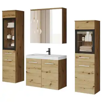 Möbelix Badmöbel-Set 5-Tlg. Madrit 120 cm Angebot