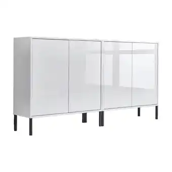 Möbelix Sideboard Mailand 2 B: 158 Cm Weiß Angebot